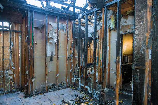 Professional Emergency Fire Cleanup technician working in Osseo, MN